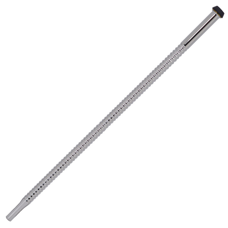 Robinet ondulé de 5/8 po x 3/8 po x P 15 po ou conduite d'alimentation de toilette avec robinet d'arrêt à angle de 1/4 de tour