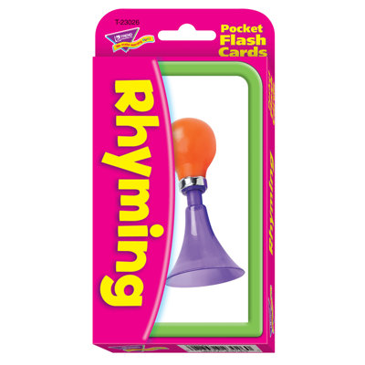 Cartes de poche flash rhyming