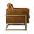 Top Grain Genuine Leather Accent Arm Chair-165495237
