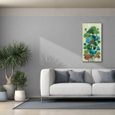 «Green Branches 1» par Silvia Vassileva, art mural sur toile