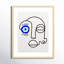 No Evil Permise - Reproduction d'art graphique sur papier encadré-1344366066-1412678572