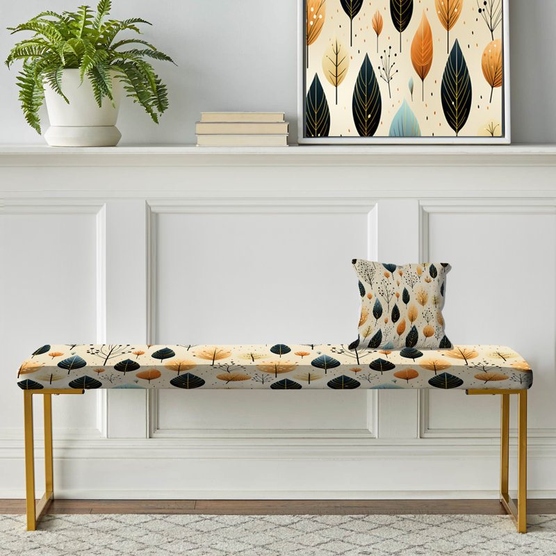 Banc moderne rembourré Plants Modern II