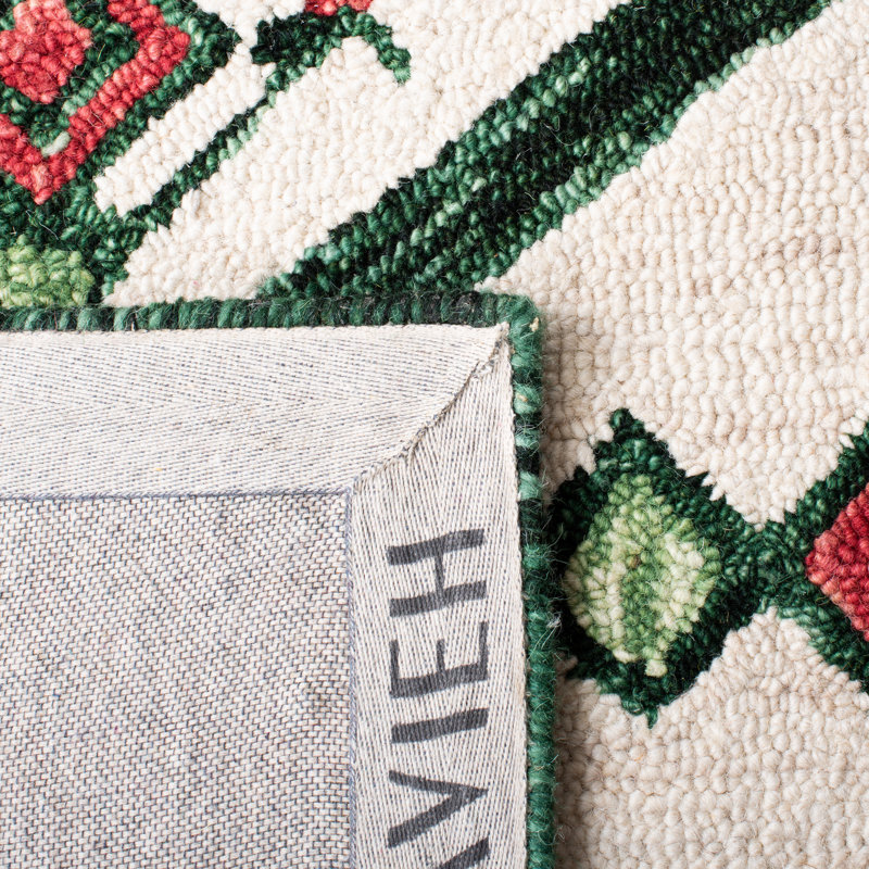Hand Tufted Wool Southwestern Rug, Runner 2'3" x 9'
