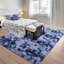 Tapis bleu à poils longs Shahen-1599349105