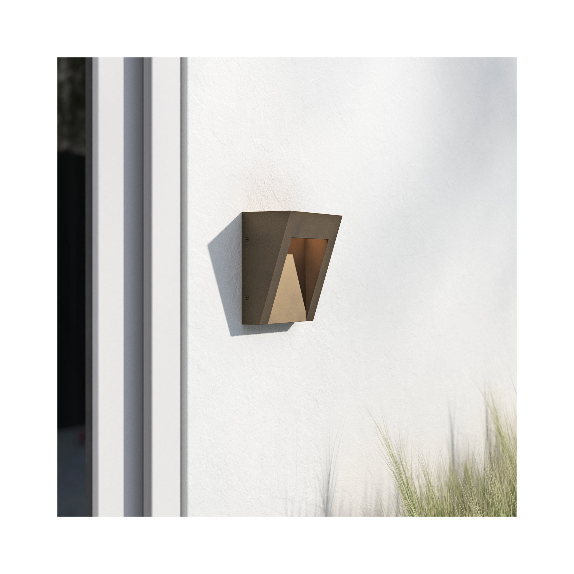 Verlina Outdoor LED Wall Light, Textured Oil Rubbed Bronze