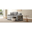 Canapé modulaire en chenille de 63,2 pouces avec accoudoirs de rangement et console centrale de salon-487680298-487680297-487680309