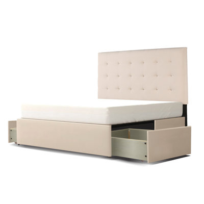 Upholstered Platform Storage Bed
