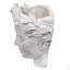 Petit vase mural en ciment 6,7 x 5,5 x 8,7 po Visage