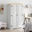 Bartz 2 Door Solid Wood Wardrobe-1643225111