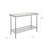 NSF-Certified Stainless Steel Work Table
