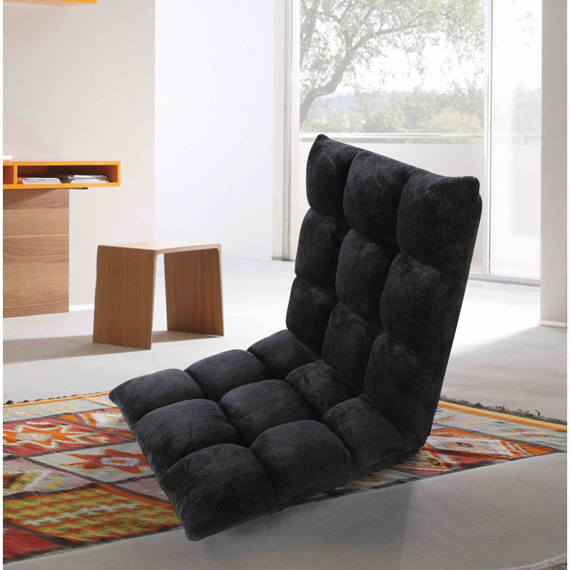 Chaise de jeu pour le sol, Noir