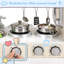 Play Kitchen with Light and Sound, Children's Wooden Kitchen, Doll's Kitchen with Stove, Ice Cream Maker, Telephone, Clock, Children's Kitchen with Accessories, Toy Kitchen for Children from 3 Years' Old, 81x74x30 CM Small Kitchen, Blue Kitchen Set-1862860393