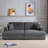 86.5" Oversized Loveseat Chaise Lounge Sectional Sofa Bed Corduroy Sleeper Sofa With Two USB Ports , Two Cup Holders And Two Throw Pillows For Living Room And Bedroom-1196689727
