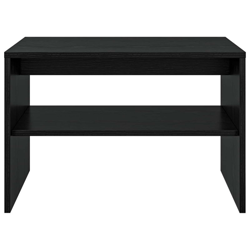 Coffee Table with Storage, Black Oak, 40cm. H x 60cm. L x 50cm. W