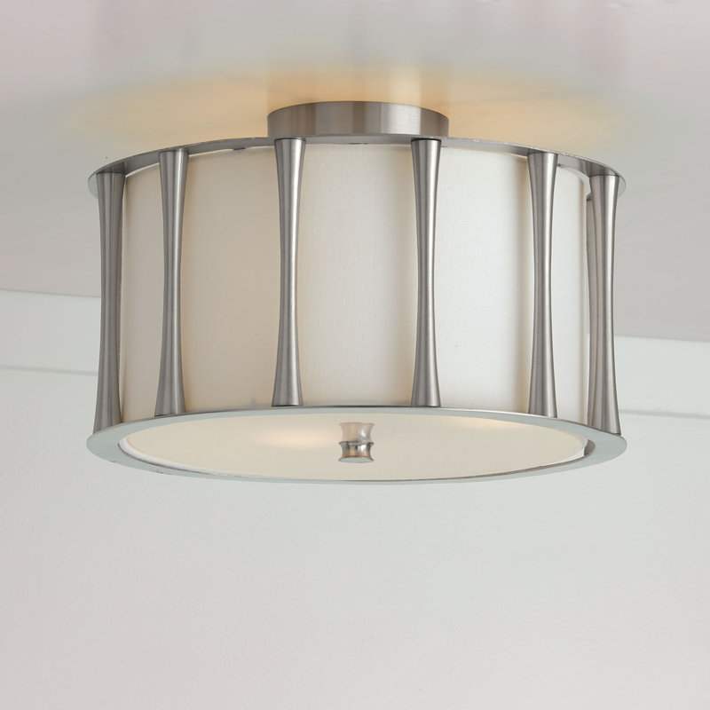 3 - Light Pendant, Brushed Nickel