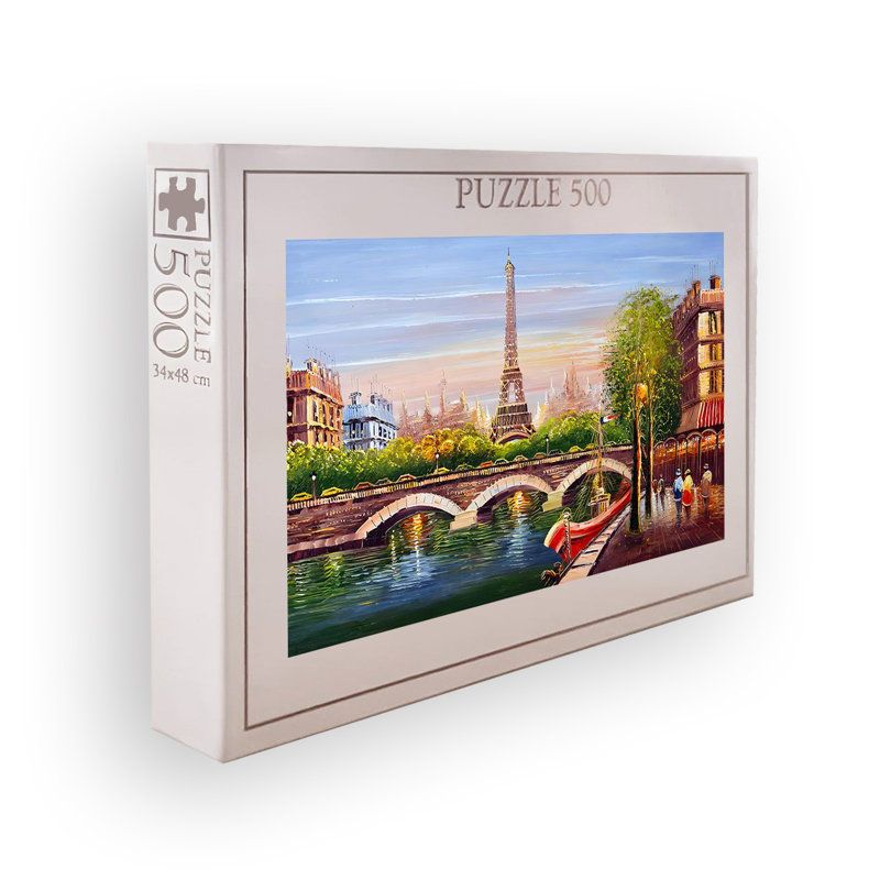 500-Piece Puzzle, 100% Cardboard, 18.9 x 13.4 inches | Box Size: 13.2 x 9.1 x 2.0 inches | Perfect for Family Fun & Relaxation, High-Quality, Durable Pieces for Easy Assembly, Ideal Gift for Puzzle Lovers