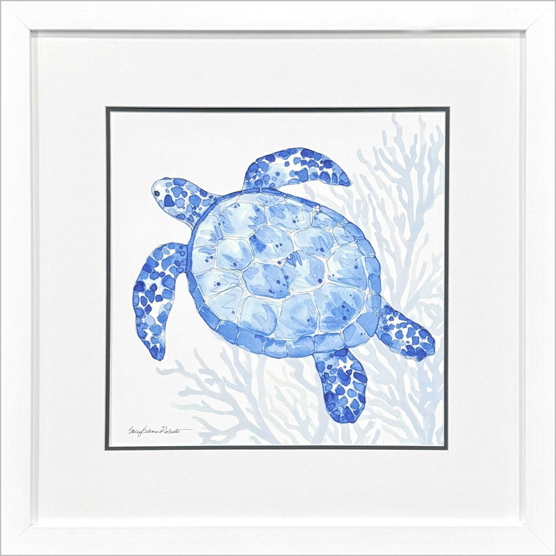 Art encadré, tortue Avangélina