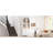 White Arched Storage Cabinet For Dining Room With 4 Doors, Door Internal Storage, And Hidden Drawer, 71 Inches Tall Kitchen Pantry Shelves, Adjustable-1677270049