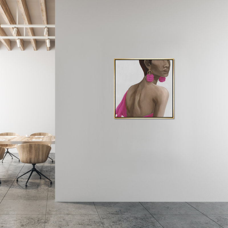 Shades of Fuscia II par Jean Kenna - Peinture sur toile