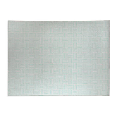Gridblocked Peach Indoor Doormat