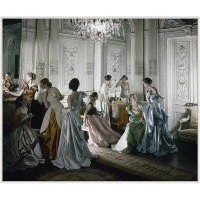 Vogue Magazine Cover Giclee On Canvas by Cecil Beaton