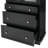 Modern High Freestanding Tall Bathroom Cabinet With 2 Adjustable Shelves, 3 Drawers, Soft Close Glass Doors – Ideal For Bathroom, Living Room, Kitchen Storage-520593191