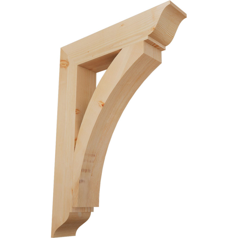 Thorton Traditional Bracket, 42"H x 5.5"W x 30"D, Douglas Fir (Smooth)