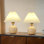 Lampe de table USB en céramique Maitte