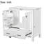 【Évier non inclus, meuble-lavabo de base seulement Van Meuble-lavabo noir 30 po-105503719