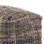 Pouf rembourré en tissu
