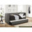 Gray Fabric Upholstered 1Pc Day Bed With Pull-Out Trundle Nailhead Trim Wood Frame Furniture-1923786122