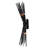 2-Light Black Wall Sconce – Modern Indoor Wall Lamp for Bathroom, Bedroom, Hallway-412785558