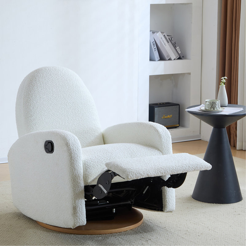 Fauteuil inclinable et pivotant 360, beige, Beige