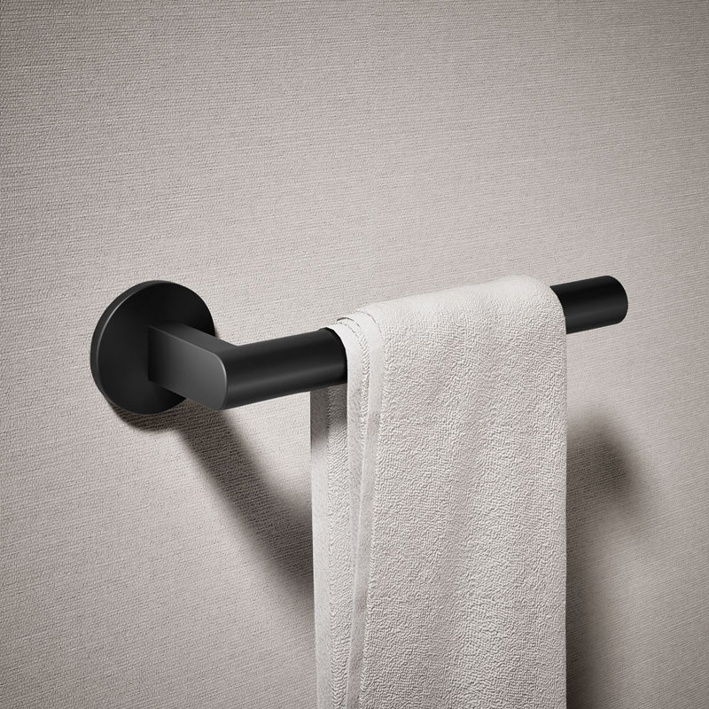 Components™ Towel Arm, Matte Black