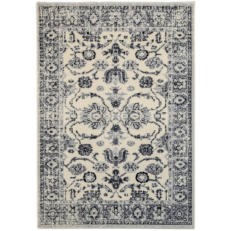 Sartain Oriental Shag Area Rug, Rectangle 120 x 170cm