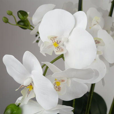 Plastic, Silk Artificial Arrangement in Planter