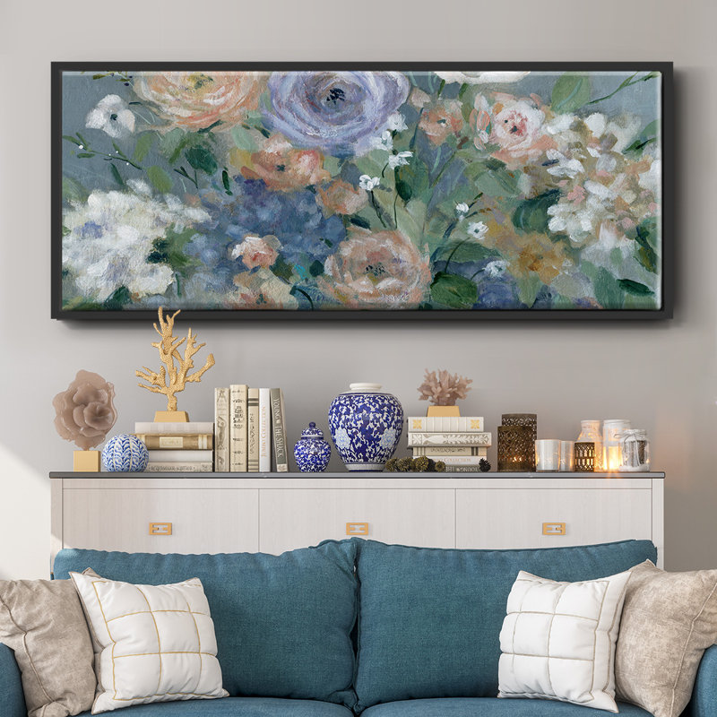 Garden Harmony - toile encadrée, H 12 po x l 30 po
