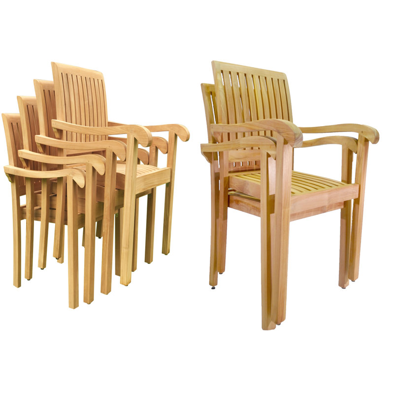 Napa Outdoor Teak Dining Armchair