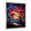 Baobab africain, teintes cosmiques - Art mural sur toile, arbre baobab-97170741-97170747