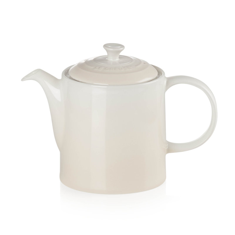 Le Creuset Stoneware Grand Teapot 1.3L, Meringue