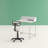 Morgane Metal Base Writing Desk-1624426403