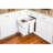 Steel Open Pull Out Trash Can - 8.75 Gallons-24310073