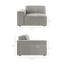 Canapé modulaire rembourré en L 3 pièces Bange Performance-943053214-943053203
