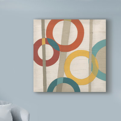 « circulaire logic i », reproduction d’impression sur toile tendue