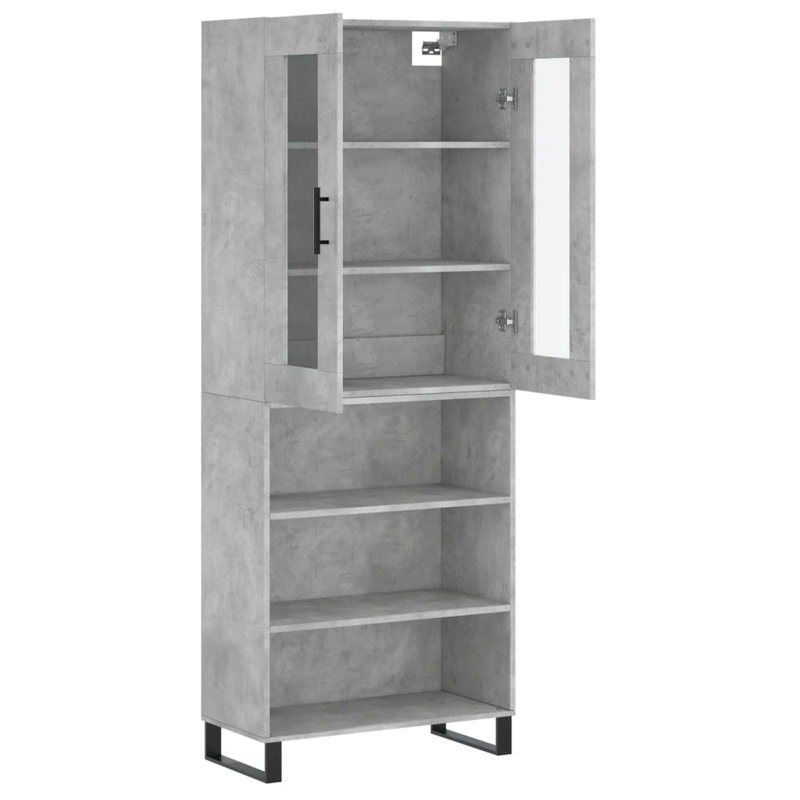 69.5cm Sideboard, Concrete Grey