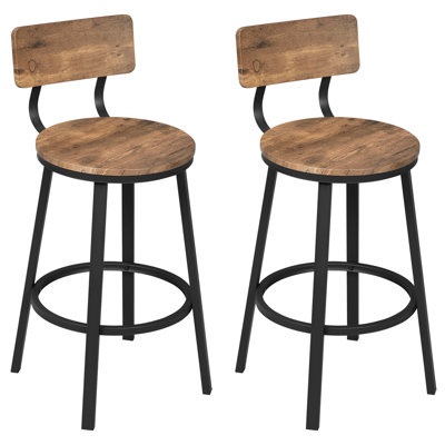 Anginette Counter Stool with Metal Frame