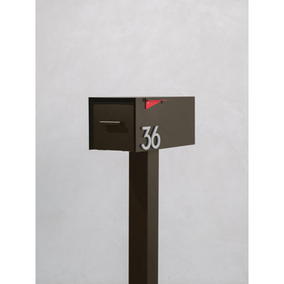 Malone Post Mounted Steel Mailbox