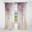 Blooming Lilac Melody II - Rideau lilas - Velours obscurcissant - 1 panneau-107827082