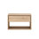 Nordic 1 - Drawer Solid Wood Nightstand
