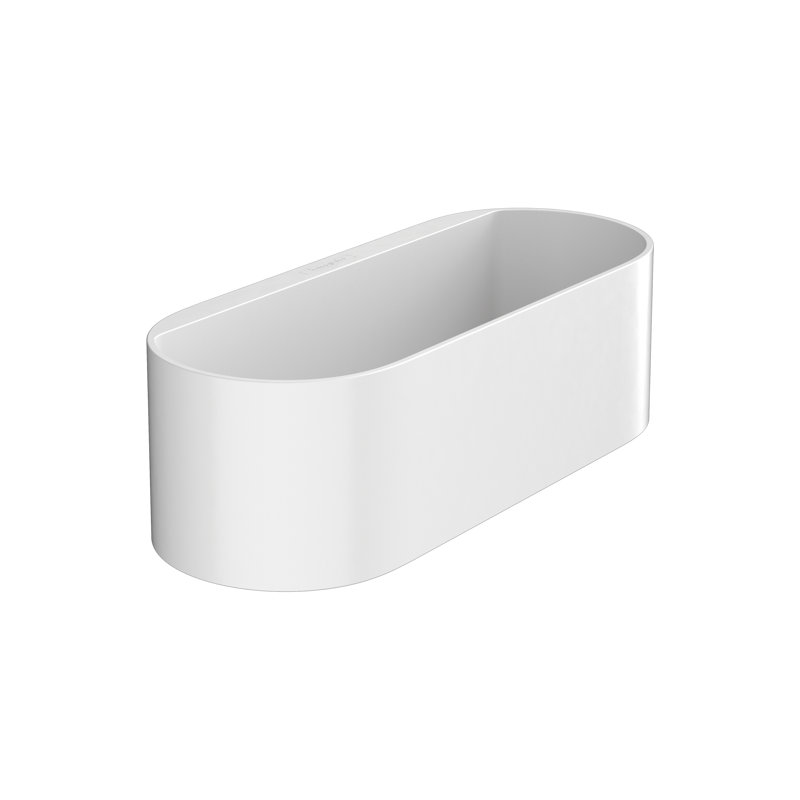 Wallstoris hansgrohe Storage Basket- Deep, Matte White